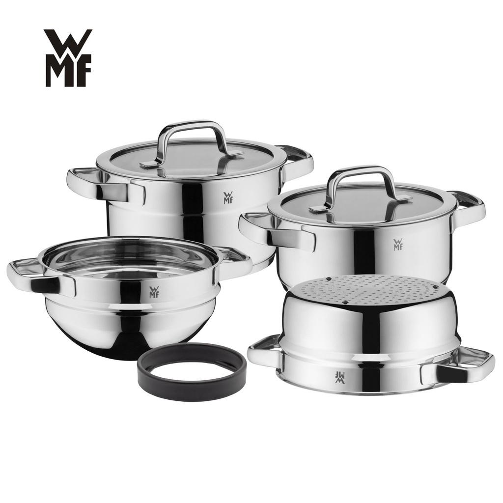Bộ nồi WMF Compact Cuisine 4 Món Chất Liệu Thép Cromargan Không Gỉ - 0798046380