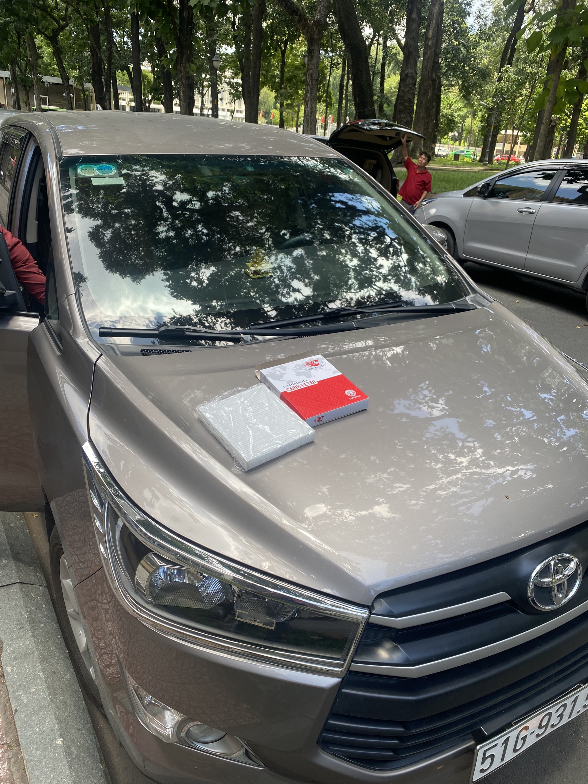 Lọc điều hòa TOYOTA và MAZDA CX-8