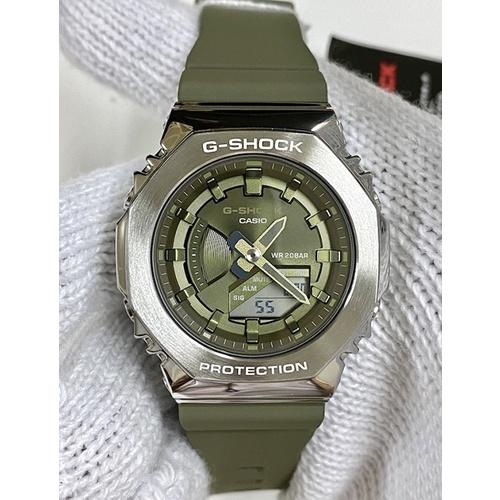 Đồng Hồ Nữ Dây Nhựa Casio G-Shock GM-S2100-3ADR Chính Hãng - GM-S2100-3A