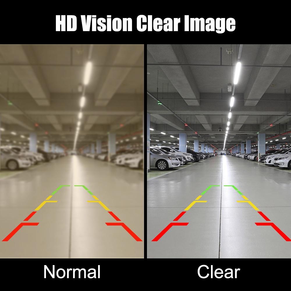 Camera chiếu hậu 8 bóng LED 170 độ cho xe hơi