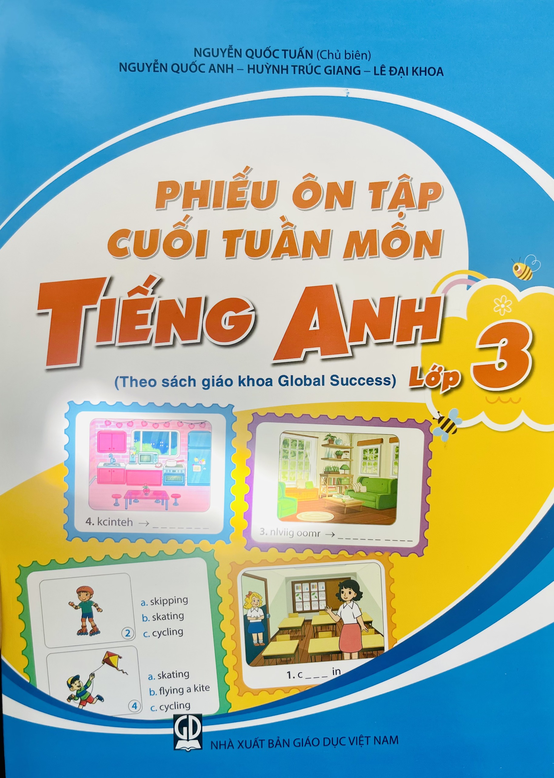 Sách - Phiếu ôn tập cuối tuần môn Tiếng Anh lớp 3