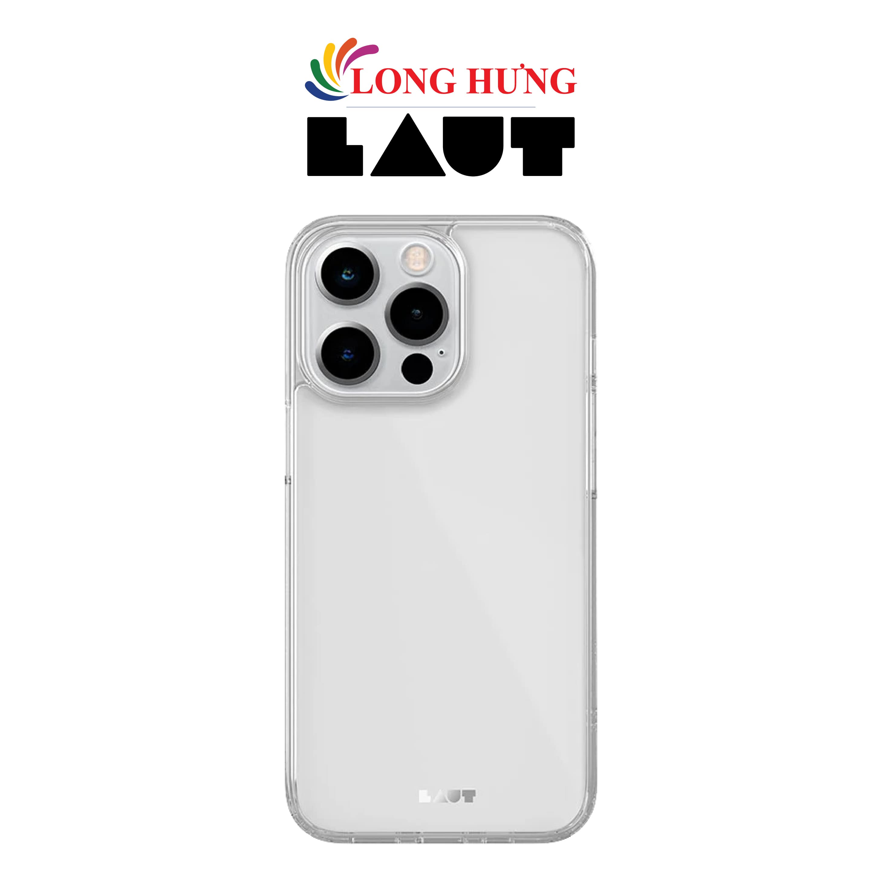 Ốp lưng chống bám vân tay Laut Crystal-X dành cho iPhone 13/13 Pro/13 Pro Max - Hàng chính hãng