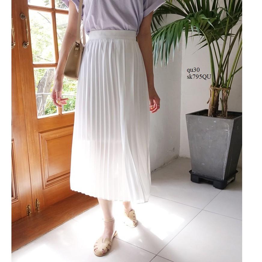 SK710 CHÂN VÁY DẬP LY LƯNG THUN