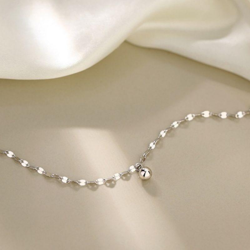 Lắc Chân phối chuông bạc cao cấp YN JEWELRY