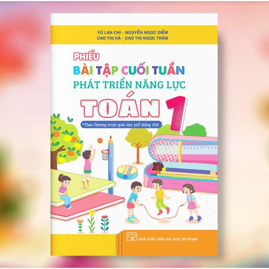 Sách - Combo Phiếu bài tập cuối tuần phát triển năng lực Lớp 1  - cánh diều