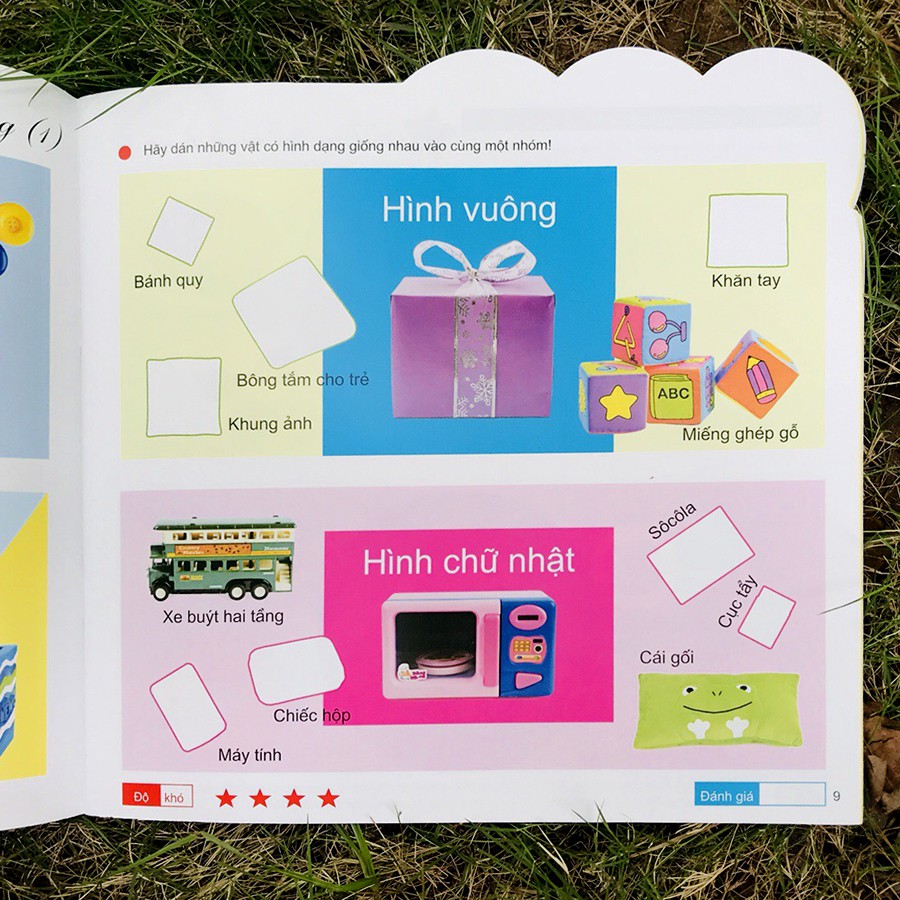 Sách 200 Miếng Bóc Dán - Bảng Chữ Cái