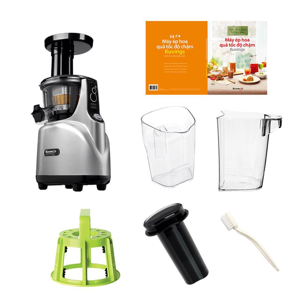 Máy ép chậm Kuvings NS-120CBM2 Tặng Bàn nướng điện KochStar KSEWG-1000 và Máy xay sinh tố Kochstar KSEHB-1000 - Hàng chính hãng