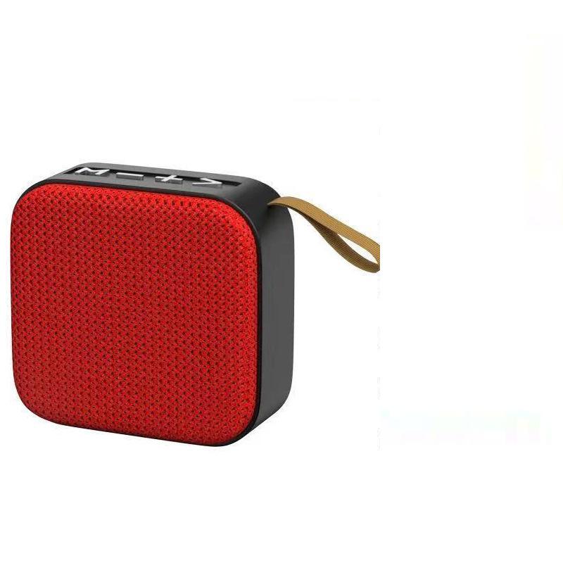 Loa Bluetooth Âm Thanh Lớn Âm Thanh Hộp Loa Mini Không Dây, Hỗ Trợ Thẻ TF Đài FM Đĩa Nhớ USB Flash Cho Máy Nghe Nhạc MP3 Color: Red