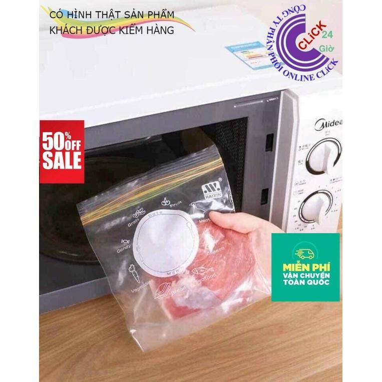 Combo 3 Hộp Túi Zip Đựng Thực Phẩm Đủ 3 Size - Hàng Cao Cấp