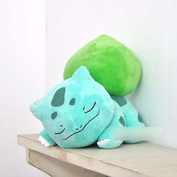 Gấu Bông Pokemon Bulbasaur - Ếch Kỳ Diệu Ngủ Say (25 Cm) Gb75