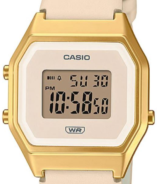 Đồng Hồ Casio Nữ General Dây Da LA680WEGL