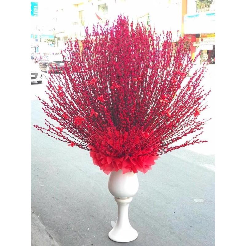 Sét nguyên liệu 150 cành nụ tầm xuân 60cm