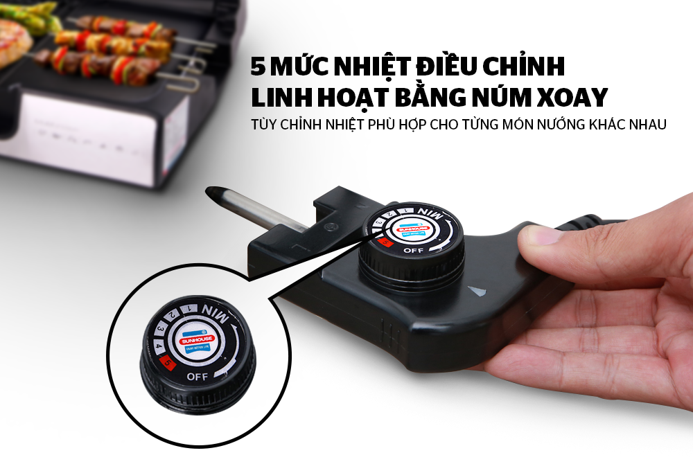 Bếp nướng điện Sunhouse SHD4603 - Hàng chính hãng