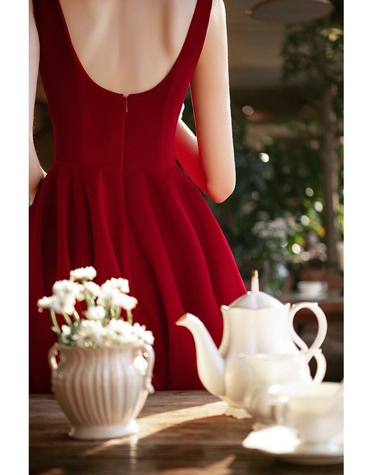 ĐẦM ĐỎ TÙNG XÒE XẾP LI 2 DÂY