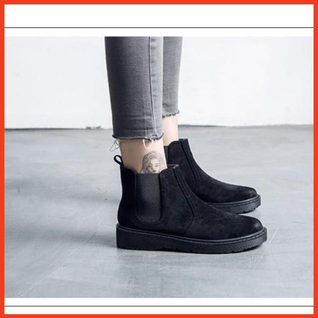 TLG Giày chelsea boots da thời trang phong cách Hàn Quốc 20470