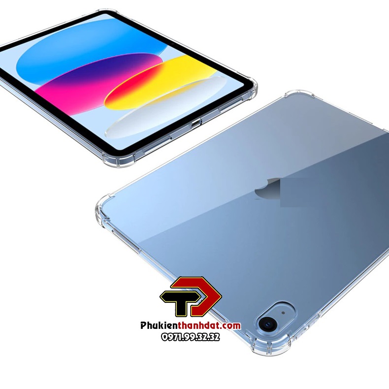 Ốp lưng dành cho iPad Mini 6 trong suốt chống sốc bảo vệ camera sau, chống va đập tốt