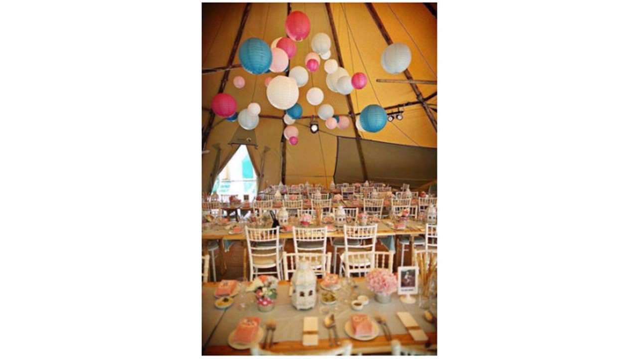 Bộ lồng đèn trang trí trung thu nhiều màu tthu06