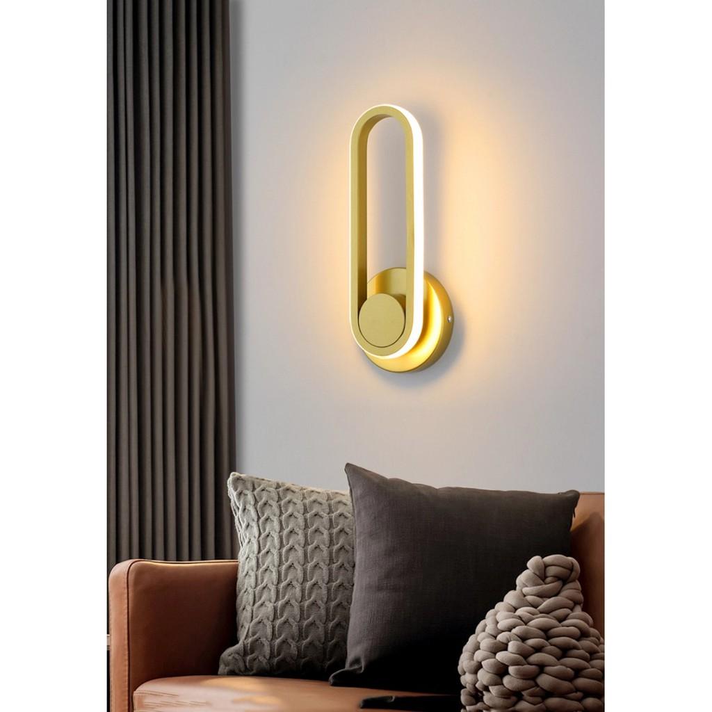 Đèn tường led decor  đèn tường phòng khách,hành lang, đầu giường ánh sáng led 3 chế độ sáng, điều chỉnh được góc TG9040