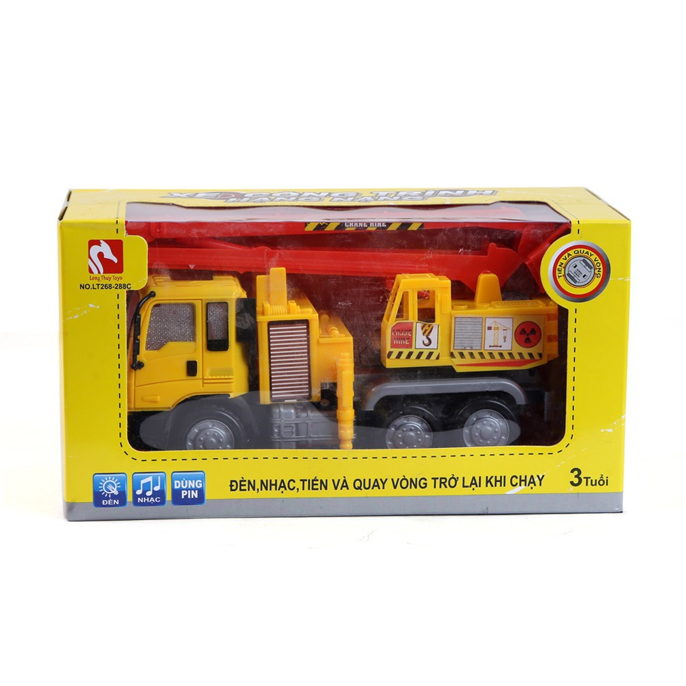 Xe Nâng Chạy Pin Tự Động Phát Nhạc Đèn 3D Hàng Việt Nam