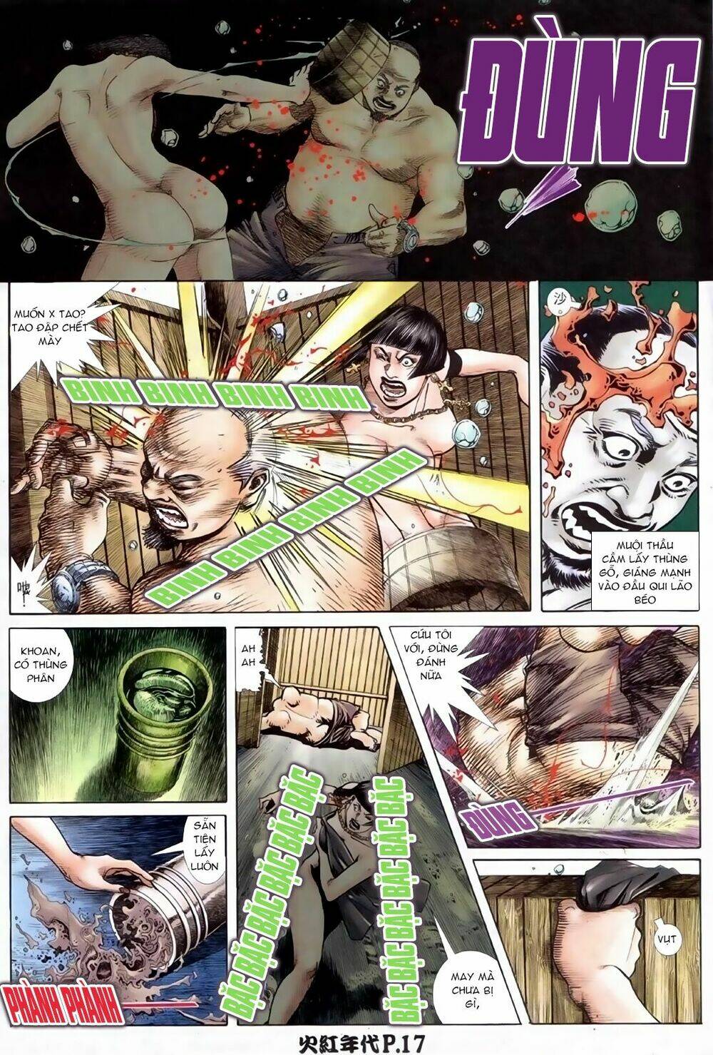 hỏa hồng niên đại hắc cốt đường chapter 87 16