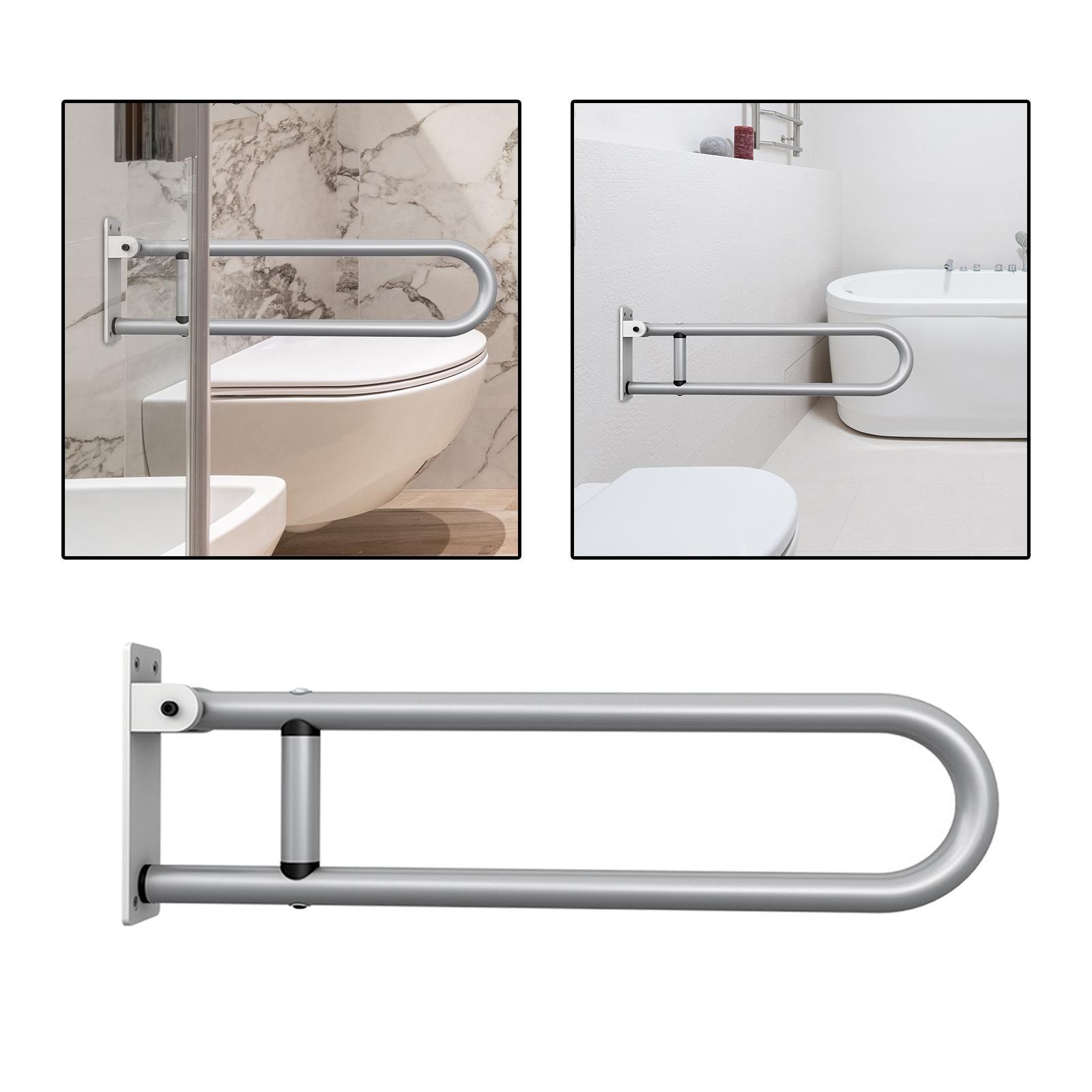 Shower Assist Wall Mount Elderly Disabled Toilet Aid Folding