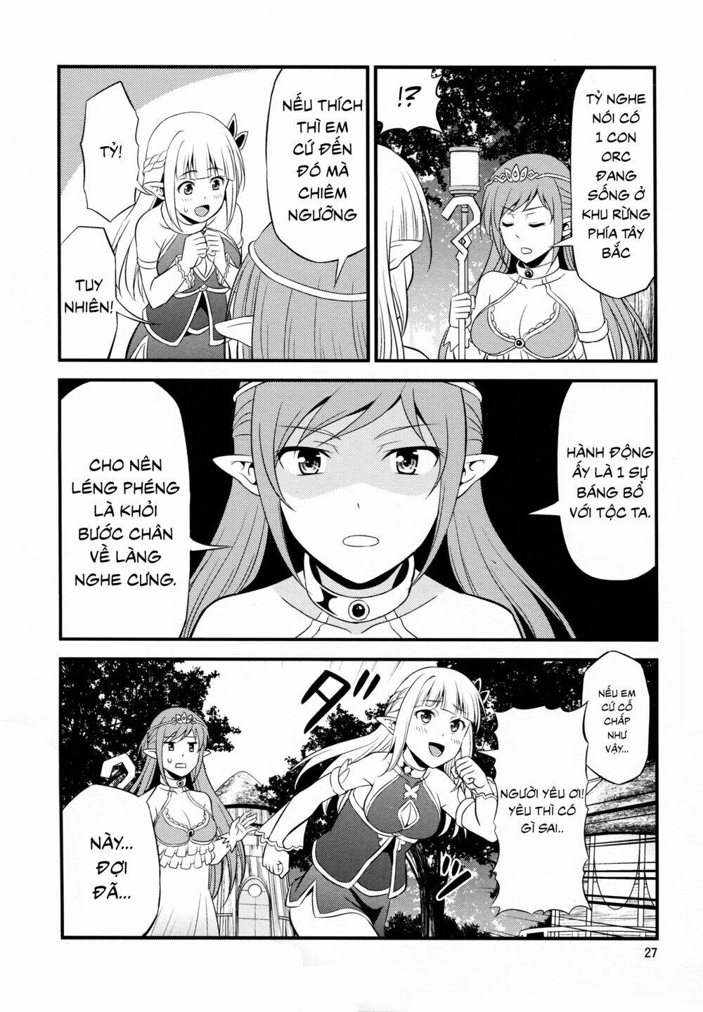 elf dam dang vs orc thanh niên nghiêm túc chapter 23 1