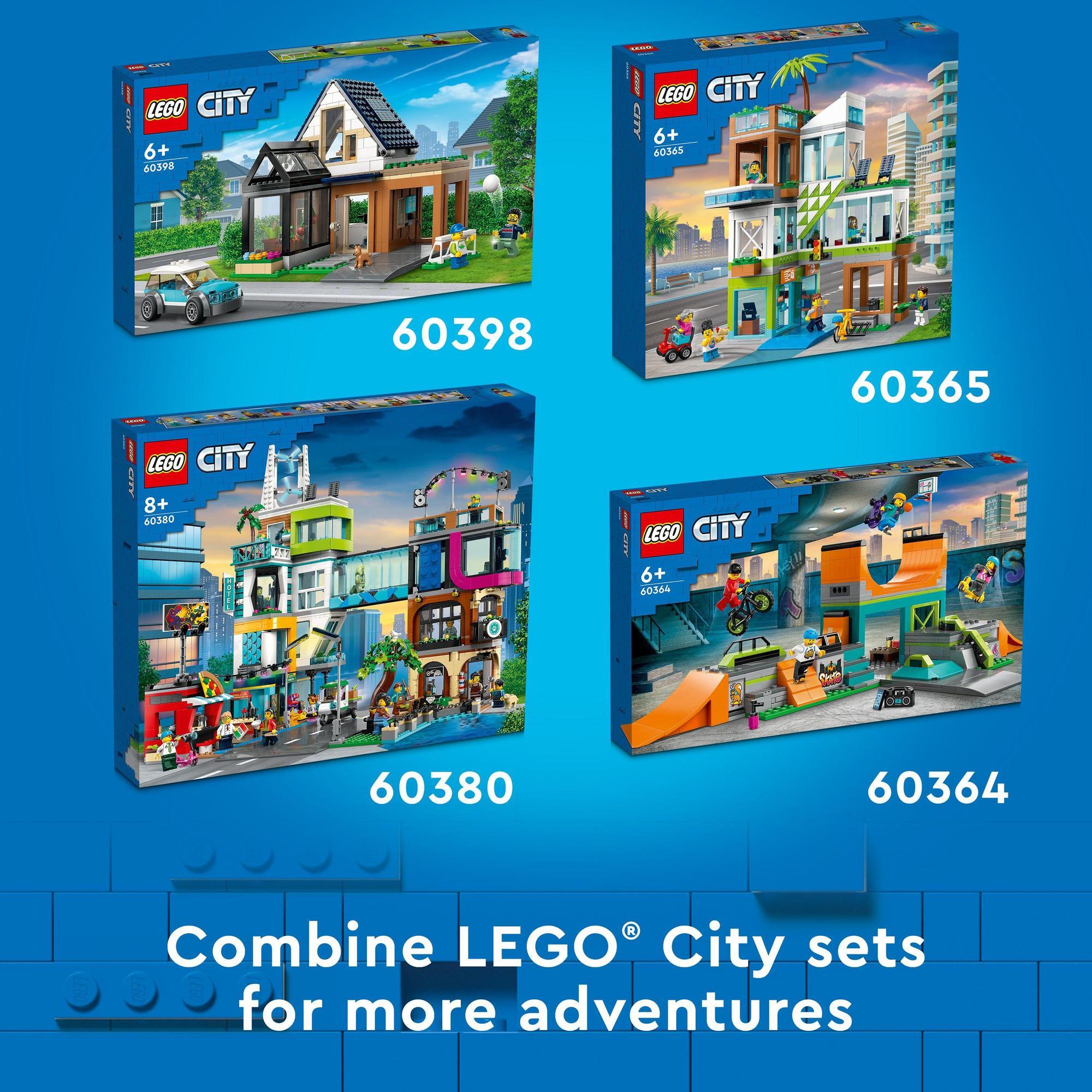 LEGO City 60363 Đồ chơi lắp ráp Cửa hàng kem thành phố (296 chi tiết)
