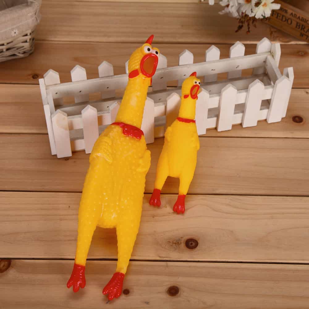 Đồ Chơi Con Gà Vàng Kêu Cho Chó Mèo