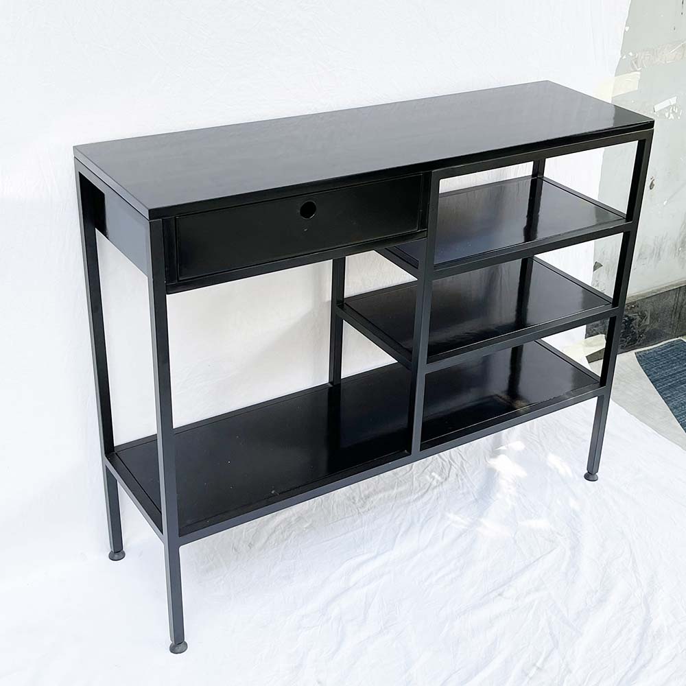 Bàn console, bàn trang trí có ngăn kéo và nhiều tầng Juno sofa CST010 100x30x80 cm