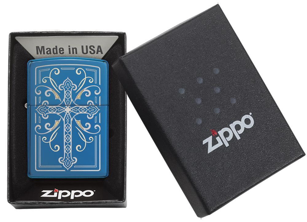 Bật Lửa Zippo Elegant Cross Design 29608