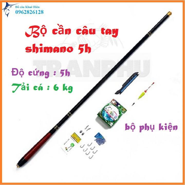 Bộ câu tay shimano bộ câu tay shimano 5h 3m6