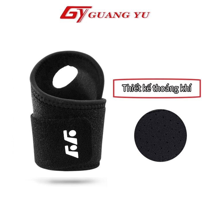 Băng quấn cổ tay tập gym Guang Yu , đai bảo vệ cổ tay sport co dãn, thoáng khí cao cấp