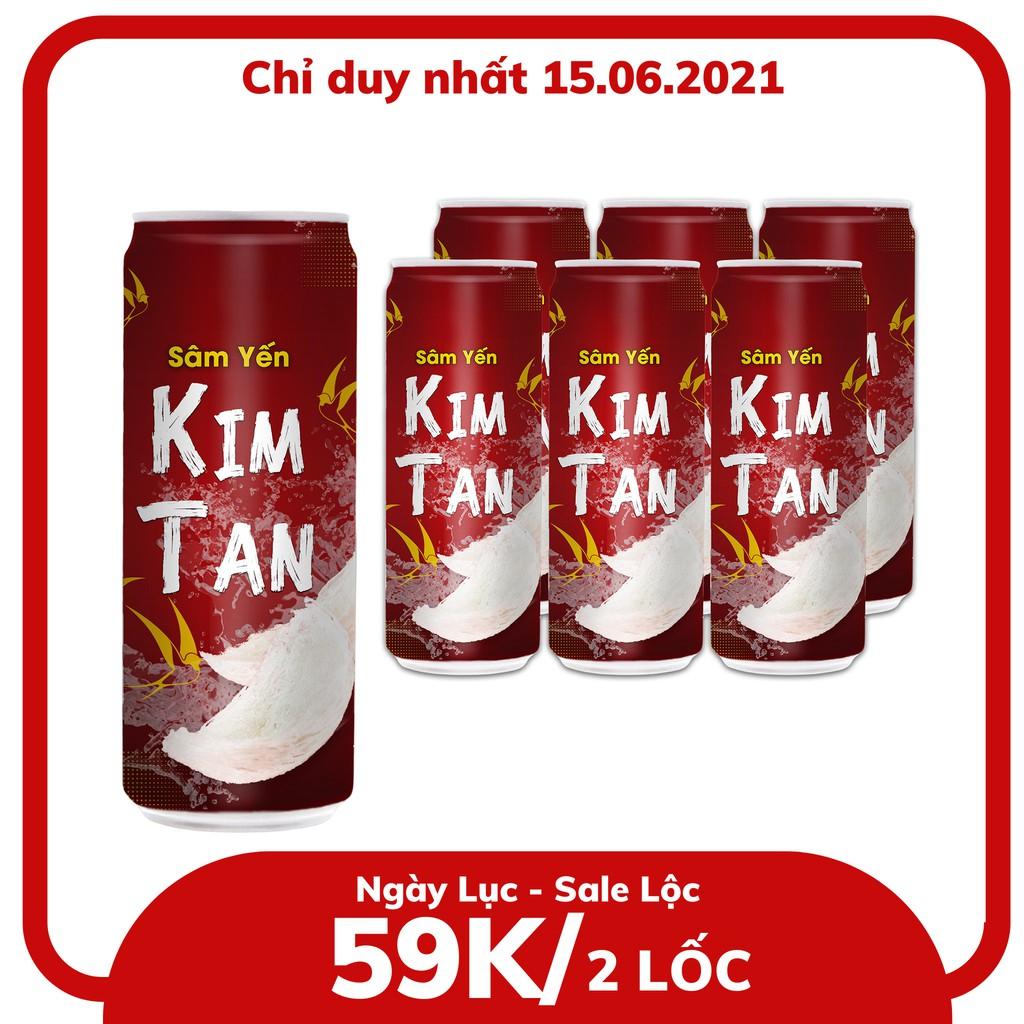 COMBO 2 LỐC - Nước Sâm Yến KimTan - Lon - 320ml