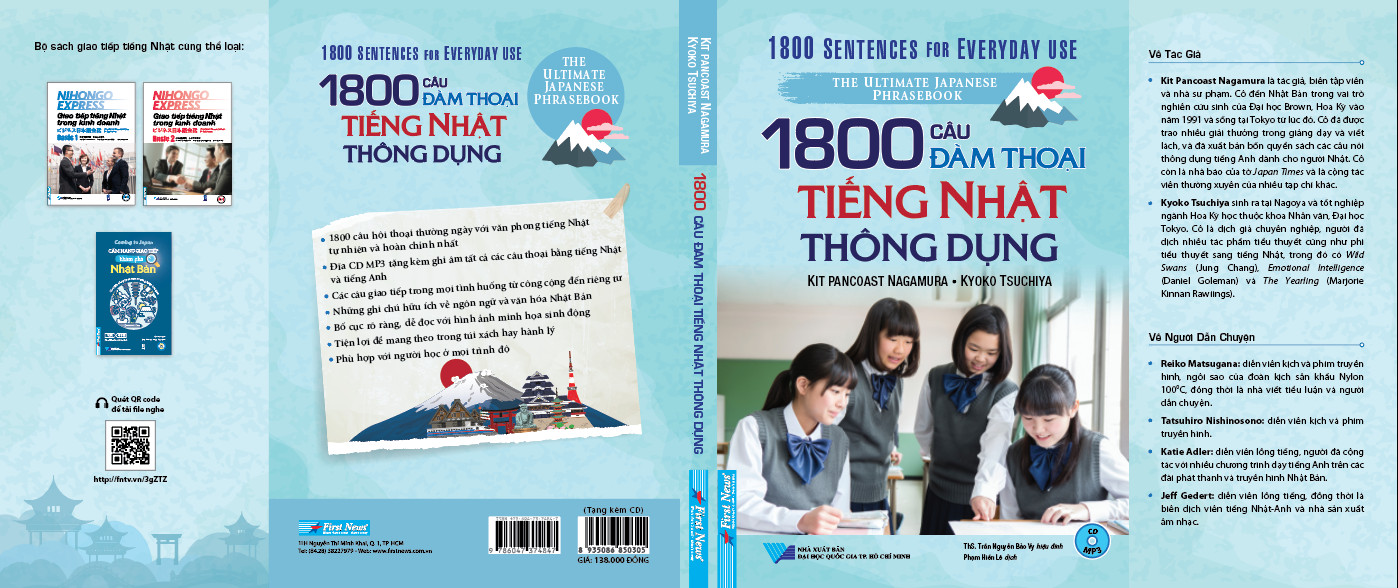 Hình ảnh 1800 Câu Đàm Thoại Tiếng Nhật (Tái Bản 2020)