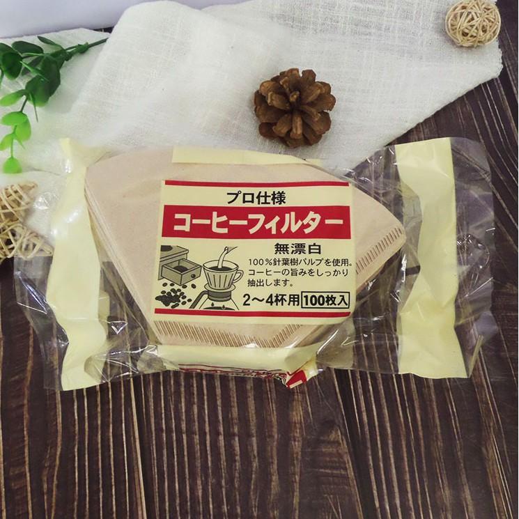 Giấy lọc cà phê Coffee Filter Paper 2-4 người - Home and Garden