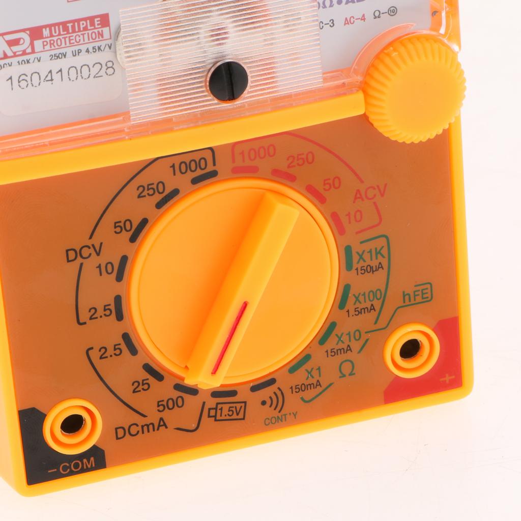 Digital Multimeter, TY360 Magnetic Pointer, Measure Voltage, Current, Resistance Diode Tester Meter