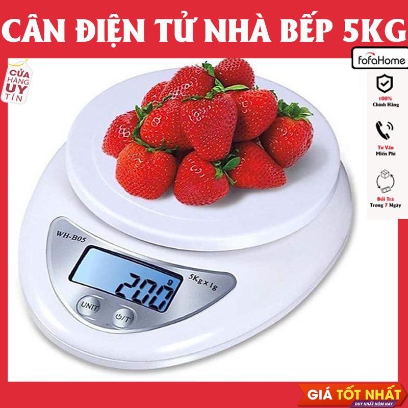 Cân Tiểu Ly Điện Tử Nhà Bếp Mini Định Lượng Từ 1gram Đến 5kg Làm Bánh Cân Thực Phẩm