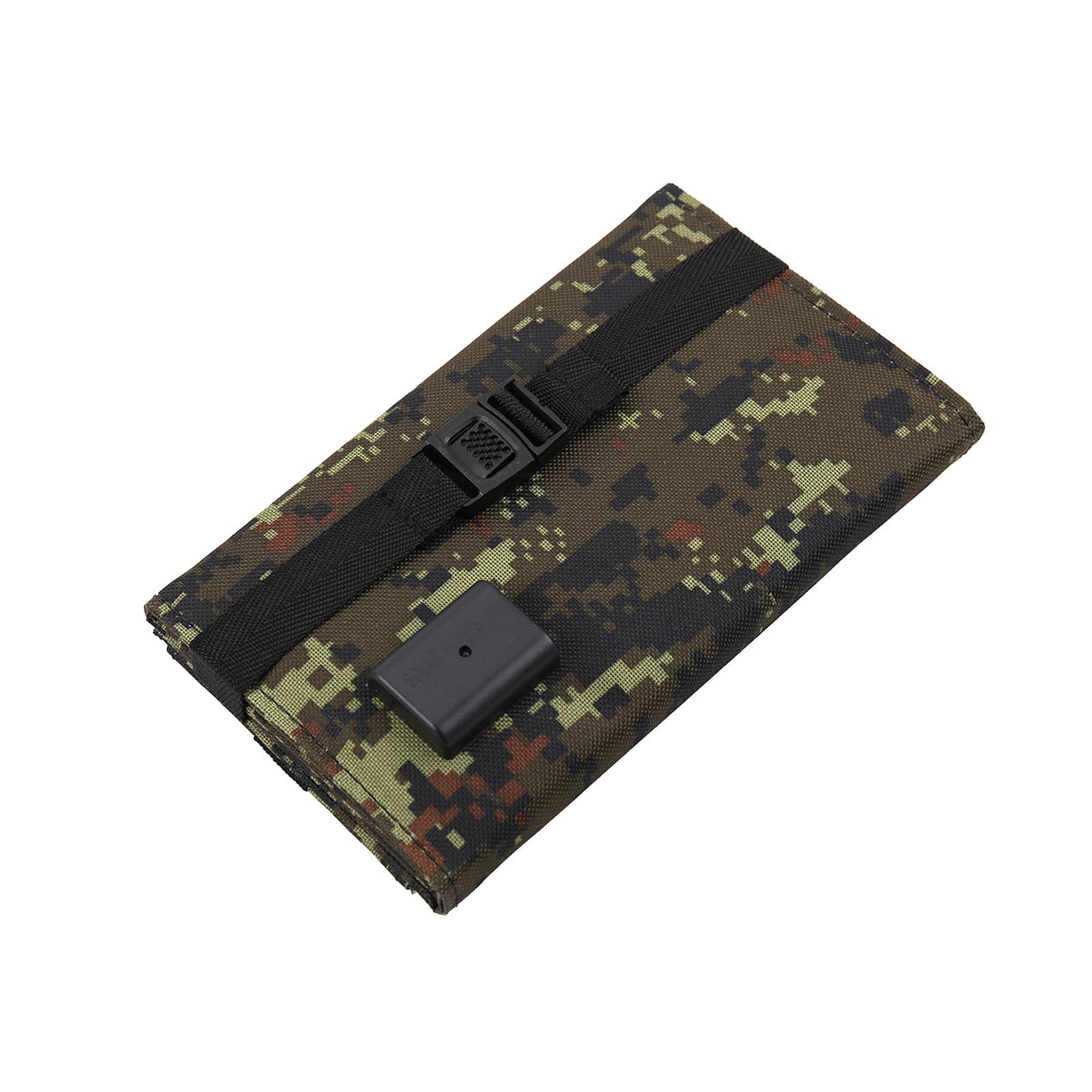 Folding Solar Panel with USB Port for Camping Laptop Backpacking