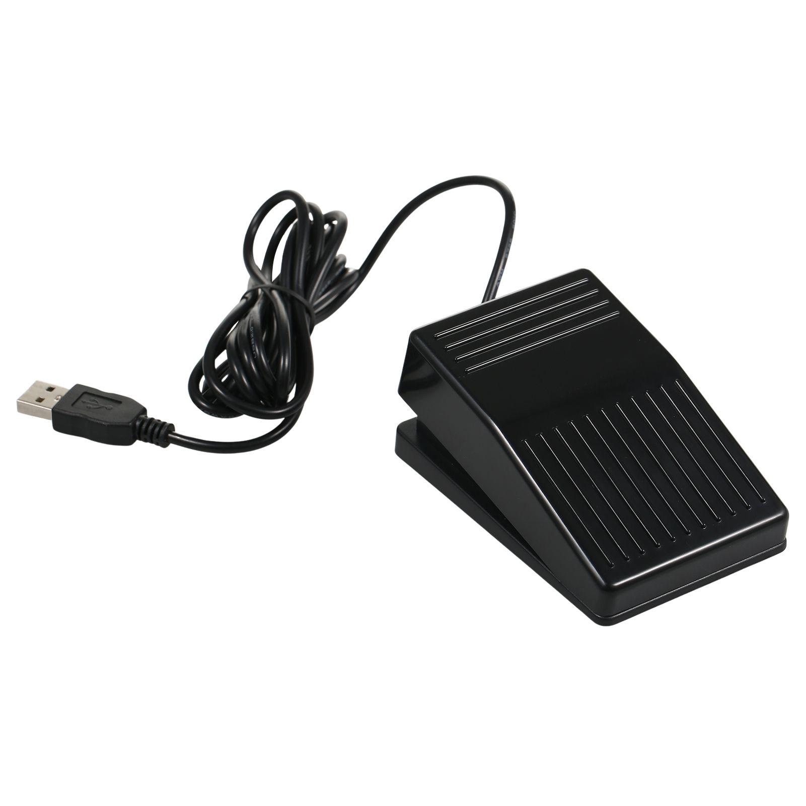 FS22-P USB Single Foot Switch Multifunctional Customized Foot Pedal Photoelectric Switch for Image Acquisition Music Game Control