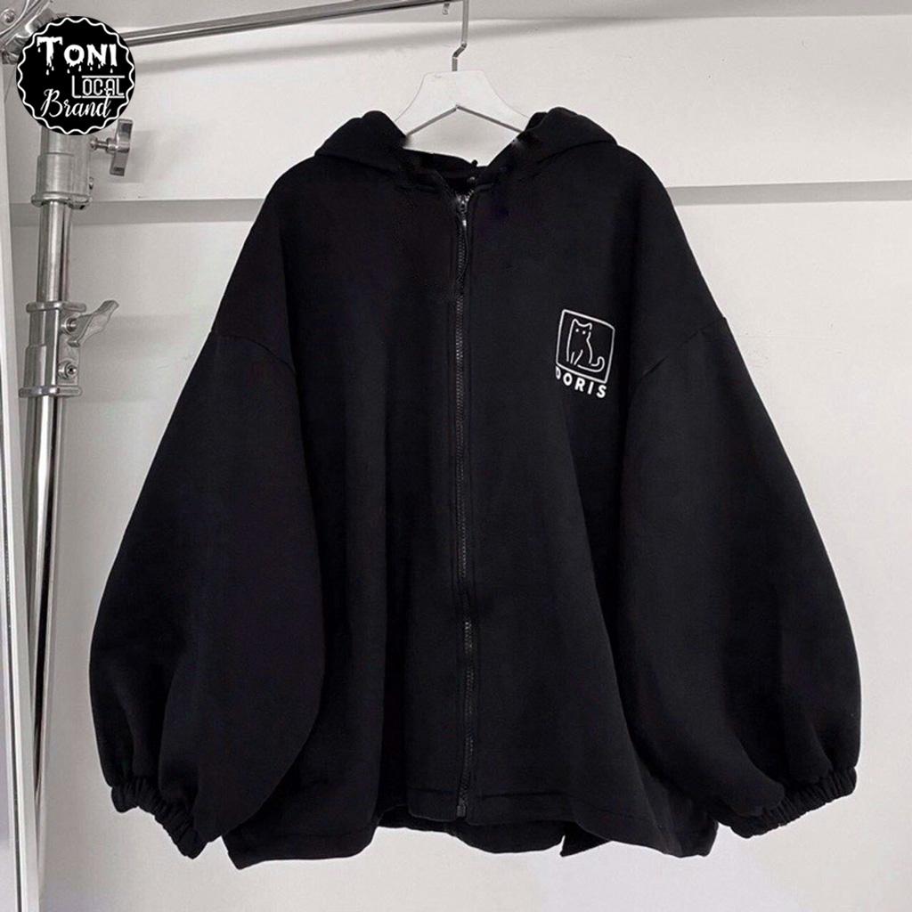Áo Hoodie Nỉ Ngoại DORIS - Áo Khoác Nỉ nam nữ Unisex