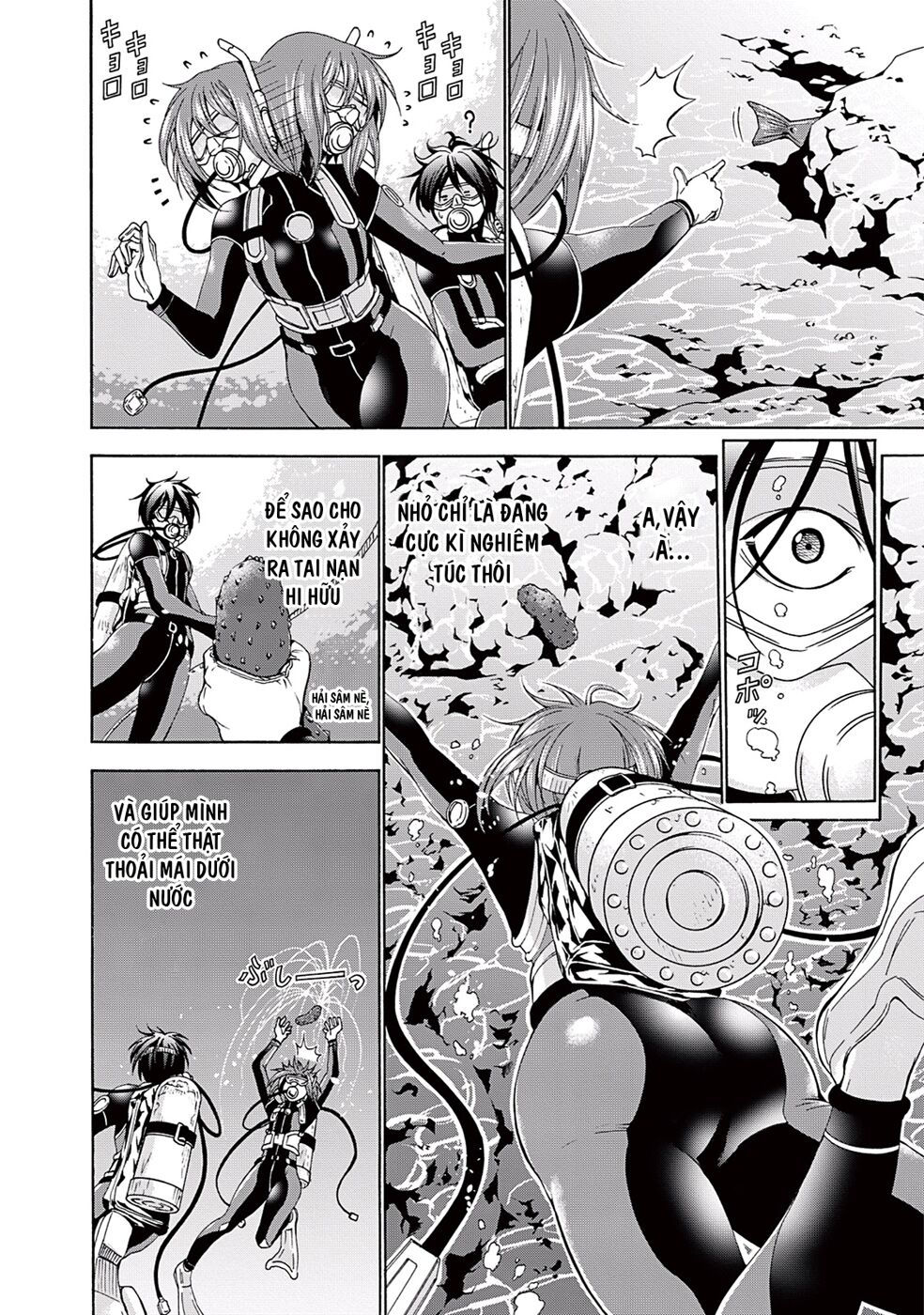 cô gái thích lặn - grand blue chapter 11 33