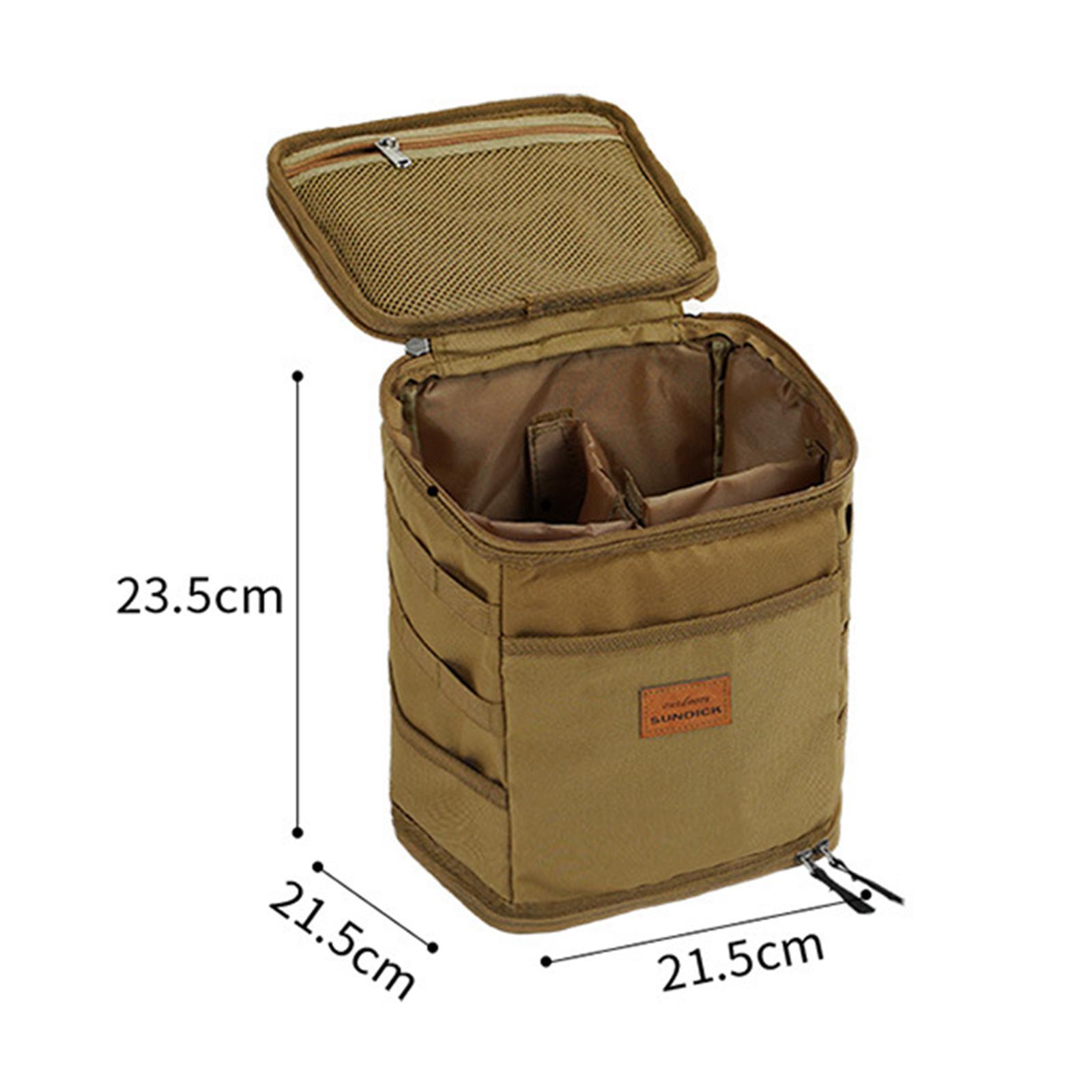 Large Picnic Storage Bag Waterproof Carry Case for Backpacking Hiking Beach