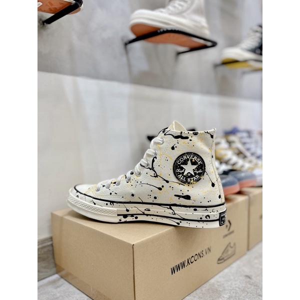 Chuck 70 Archive Paint Splatter - A01170C | Giày Converse 1970s Parchment