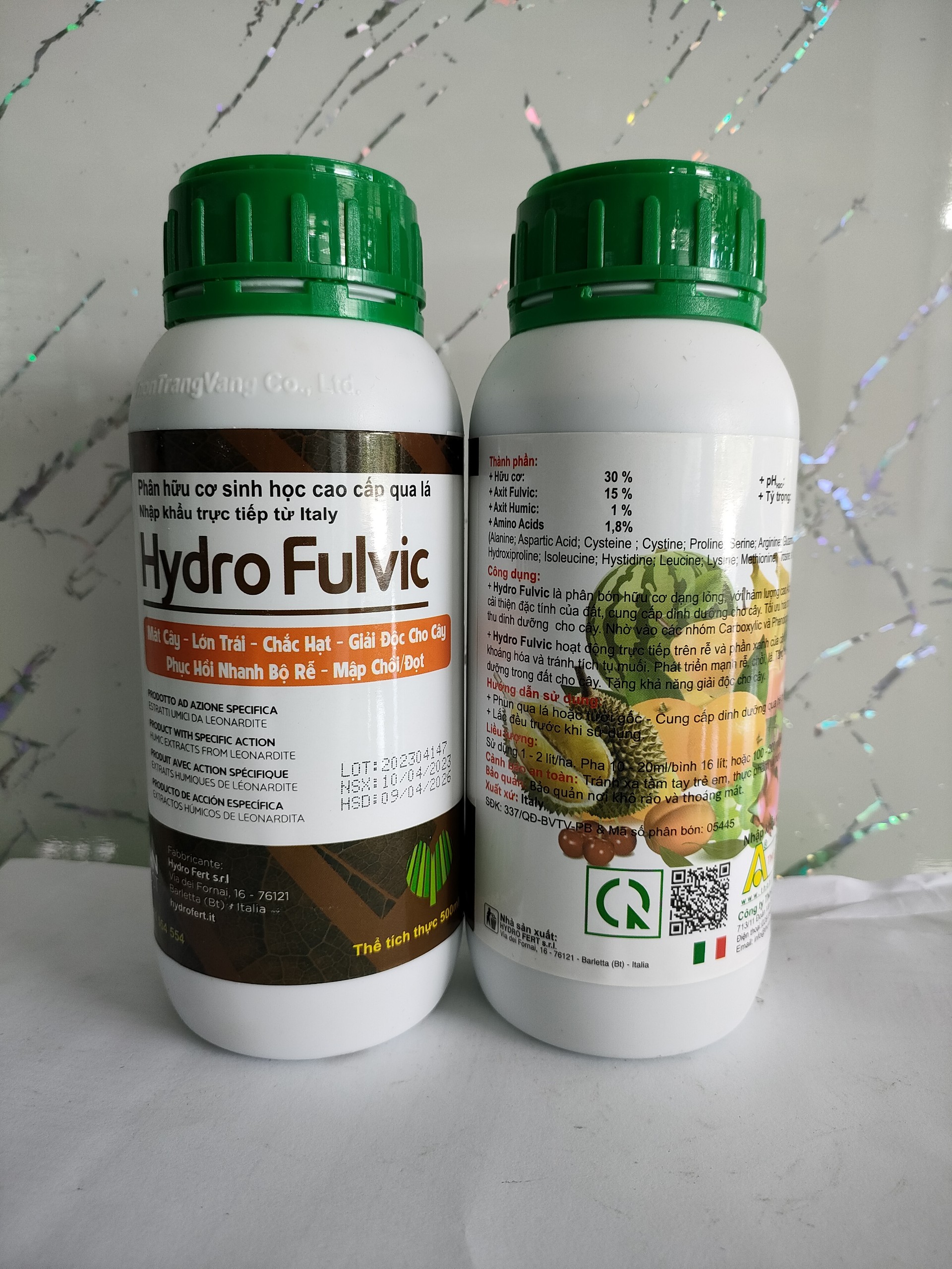 Hydro Fulvic - Phân hữu cơ sinh học cao cấp qua lá - VTNN NÔNG PHÚ T86