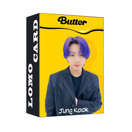 Bộ 30 thẻ ảnh lomo Jungkook BTS Butter