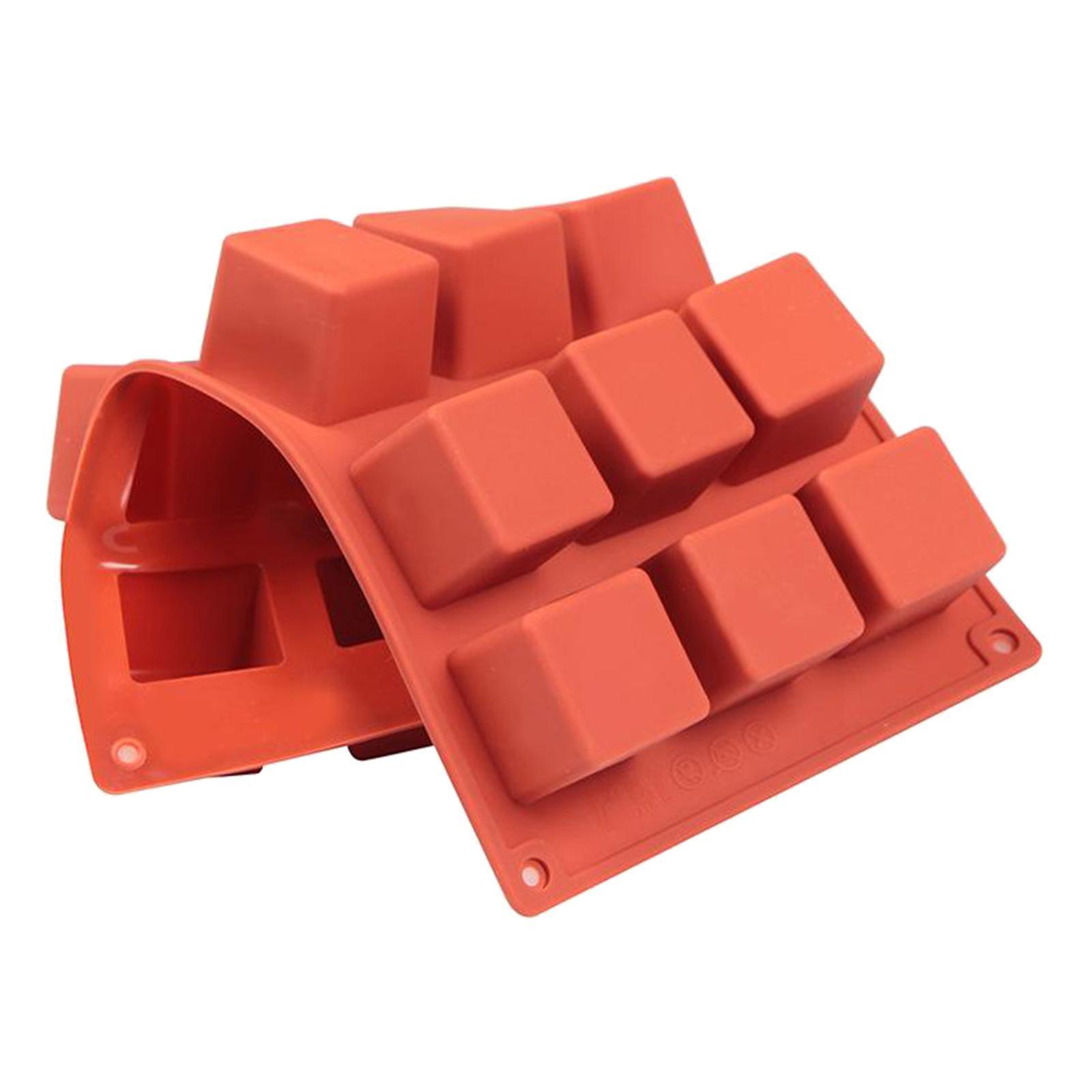 Square chocolate molds Pastry Tools Cupcake Baking Pan Kitchen Supply