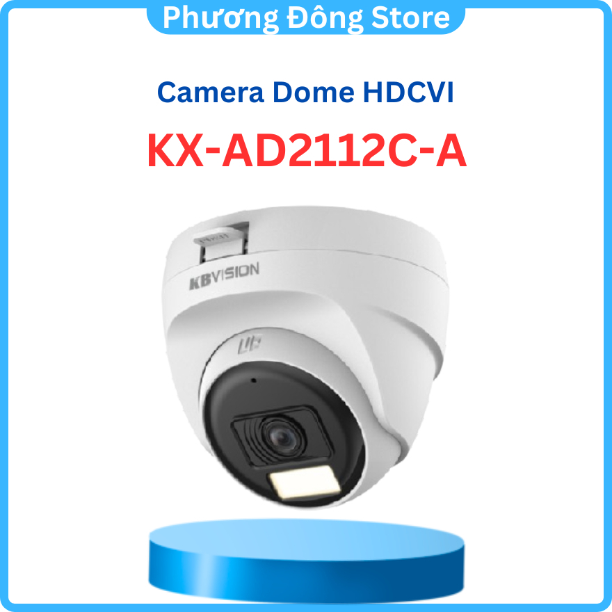 Camera Dome 4in1 KBVISION KX-AD2112C-A hồng ngoại 2.0 Megapixel - Hàng chính hãng