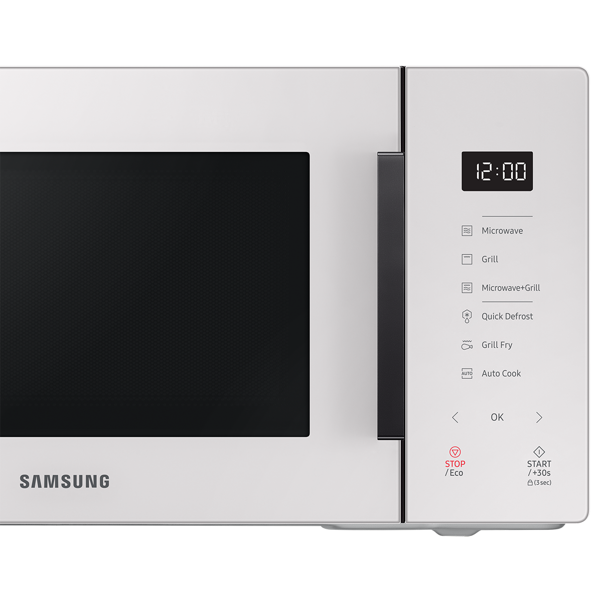 Lò vi sóng tráng men Samsung BESPOKE Dòng nướng 23L - Hàng chính hãng