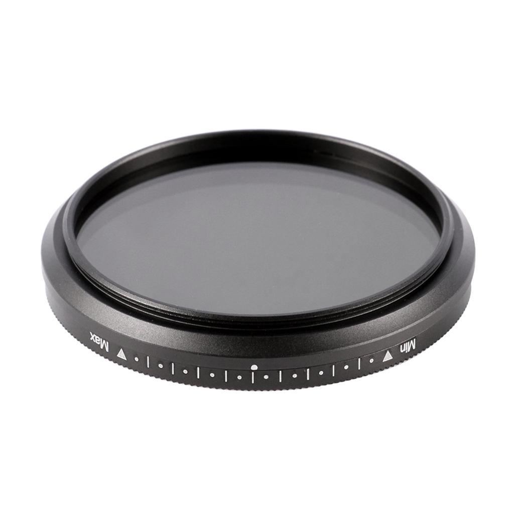 49-82mm ND2-ND400 Fader Variable Adjustable ND Neutral Density Filter 49mm
