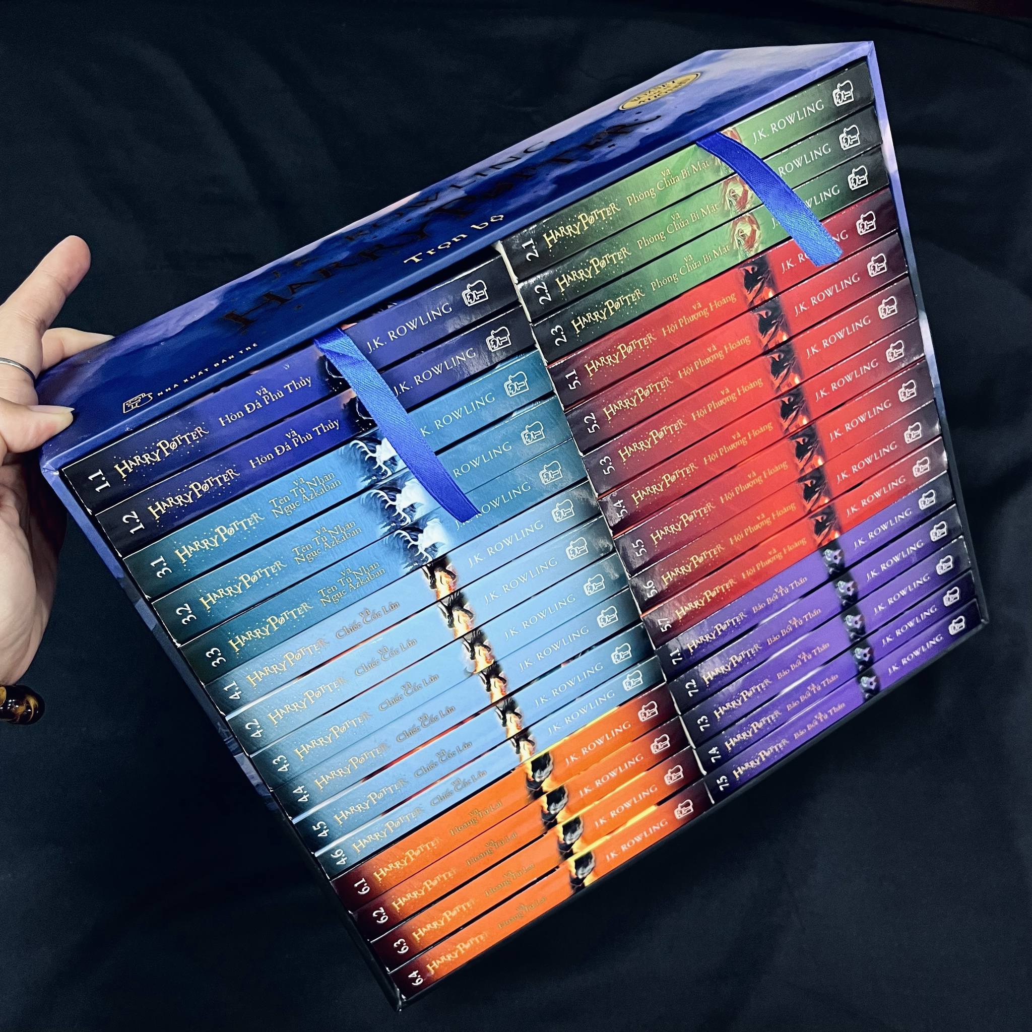 Sách - Harry Potter - Khổ Nhỏ - Boxset 30 cuốn - Trọn bộ 7 tập (NXB Trẻ)